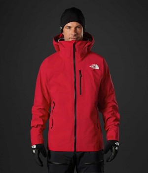 Men's The North Face Summit Series Torre Egger FUTURELIGHT™ Rain Jacket Red | TORONTO DRJSFH