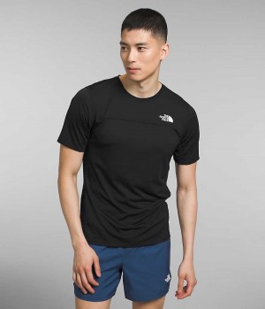 Men's The North Face Sunriser Short Sleeve T-Shirt Black | OTTAWA OVWAPH