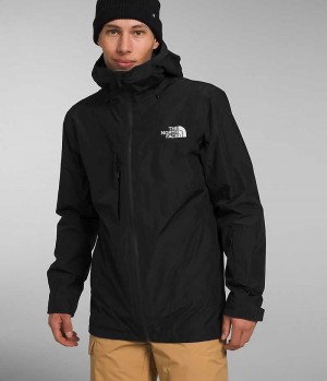 Men's The North Face ThermoBall™ Eco Snow Triclimate® Hooded Jacket Black | OTTAWA LYMSGH