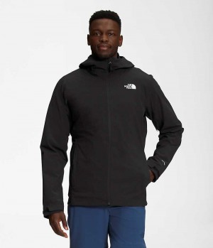 Men's The North Face ThermoBall™ Eco Triclimate® Insulated Jacket Black | CANADA ZVQBYO