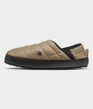 Men's The North Face ThermoBall™ Traction V Mules Khaki | CANADA GDFIYJ