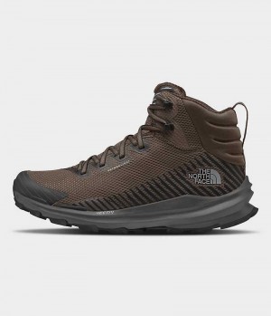 Men's The North Face VECTIV™ Fastpack Mid FUTURELIGHT™ Hiking Boots Brown | OTTAWA ZXGBQI