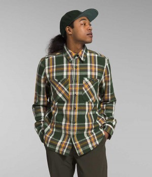 Men's The North Face Valley Twill Flannel Shirt Multicolor | OTTAWA LFTXBG