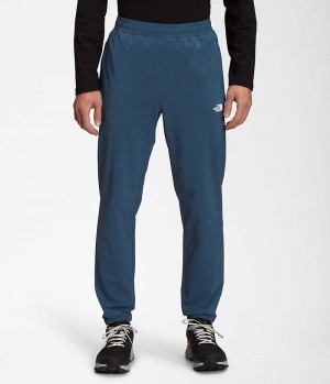 Men's The North Face Wander Pants Blue | CANADA ZWDUNB