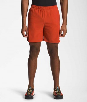 Men's The North Face Wander Shorts Red | OTTAWA OYECML