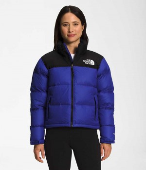 Women's The North Face 1996 Retro Nuptse Down Jacket Blue | CANADA OFXGPK