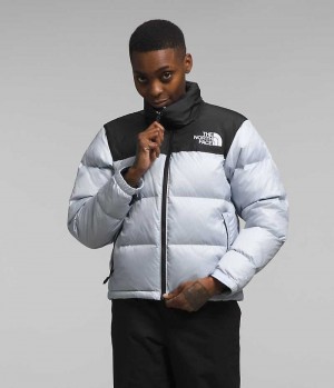 Women's The North Face 1996 Retro Nuptse Down Jacket Black / White | TORONTO UINLTO