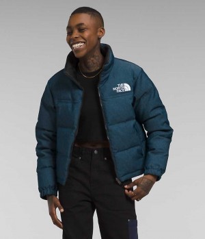 Women's The North Face ’92 Reversible Nuptse Down Jacket Blue | TORONTO JFYBLG