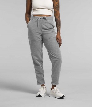 Women's The North Face Alpine Polartec® 100 Fleece Pants Grey | CANADA ANBVMQ