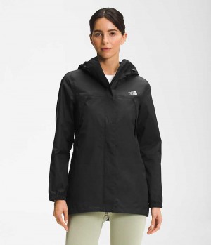 Women's The North Face Antora Parka Black | OTTAWA MSLGRY