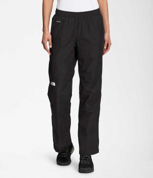 Women's The North Face Antora Rain Pants Black | OTTAWA WQIEJS