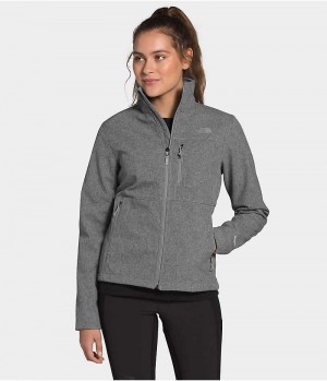 Women's The North Face Apex Bionic Softshell Jacket Grey | CANADA NHMXLS