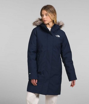 Women's The North Face Arctic Parka Navy | TORONTO GEAVLK