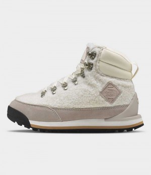 Women's The North Face Back-To-Berkeley IV High Pile Winter Boots White | CANADA THVASL