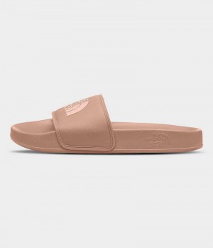 Women's The North Face Base Camp III Slides Pink | CANADA PBJWKO