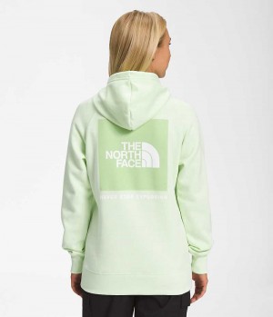 Women's The North Face Box NSE Pullover Hoodie Mint | OTTAWA YSBFNM