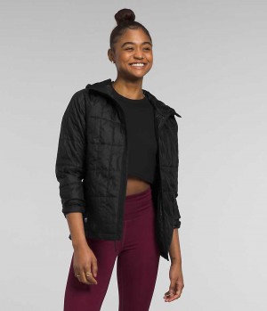 Women's The North Face Circaloft Hoodie Down Jacket Black | OTTAWA ZOMQJL