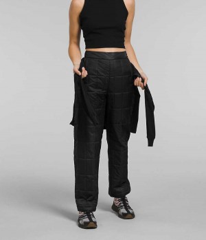 Women's The North Face Circaloft Pants Black | CANADA NRWOJZ