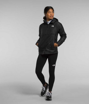 Women's The North Face Circaloft ¼-Zip Pullover Down Jacket Black | CANADA PUXWSE