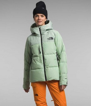 Women's The North Face Corefire Windstopper® Down Jacket Mint | TORONTO IPJHXQ