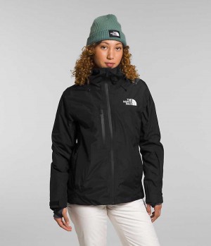 Women's The North Face Dawnstrike GTX Insulated Jacket Black | TORONTO FHSMWI