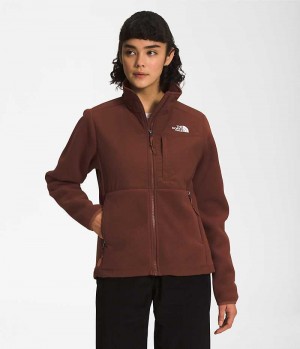 Women's The North Face Denali Fleece Jacket Brown | TORONTO DESZKP