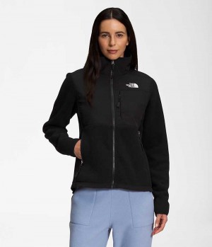 Women's The North Face Denali Fleece Jacket Black | OTTAWA RYBNUT