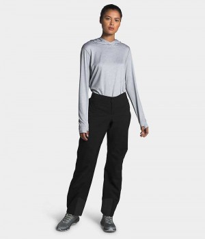 Women's The North Face Dryzzle FUTURELIGHT™ Full-Zip Pants Black | CANADA ROSIEW