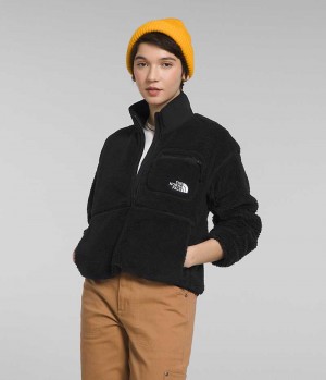 Women's The North Face Extreme Pile Pullover Black | OTTAWA HEVASJ