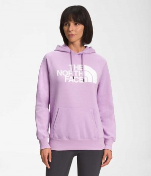 Women's The North Face Half Dome Pullover Hoodie Lavender | OTTAWA UICAWE