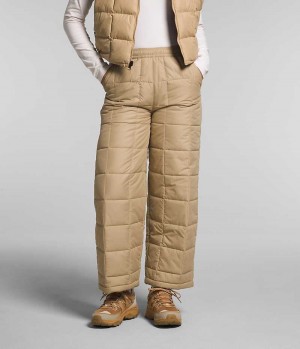 Women's The North Face Lhotse Pants Khaki | CANADA KLSCVB