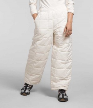 Women's The North Face Lhotse Pants White | TORONTO EGCFMJ