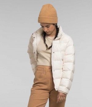 Women's The North Face Lhotse Reversible Down Jacket White | OTTAWA PNWXQE