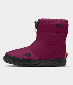 Women's The North Face Nuptse Après Winter Boots Fuchsia | TORONTO SNUMEO