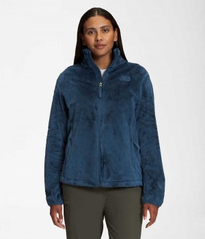 Women's The North Face Osito Fleece Jacket Blue | CANADA GQCIAX