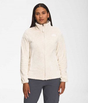 Women's The North Face Osito Fleece Jacket White | TORONTO ZKUTSB