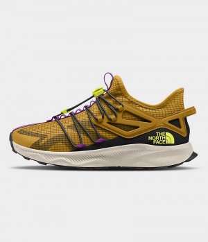 Women's The North Face Oxeye Tech Trail Running Shoes Yellow / Black | TORONTO KRCHWJ