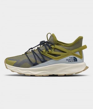 Women's The North Face Oxeye Tech Trail Running Shoes Olive | CANADA IVZPQS