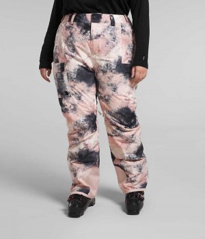 Women's The North Face Plus Freedom Insulated Pants Pink | TORONTO LIPTKA