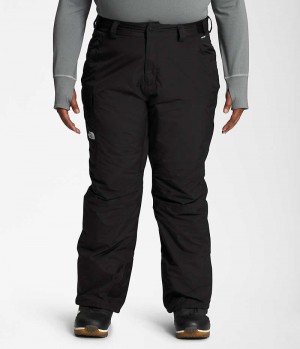 Women's The North Face Plus Freedom Insulated Pants Black | TORONTO JGLAQU