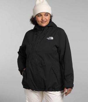 Women's The North Face Plus Freedom Stretch Insulated Jacket Black | TORONTO MNHCJL