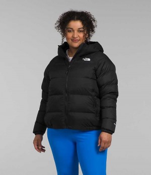 Women's The North Face Plus Hydrenalite™ Hoodie Down Jacket Black | CANADA FGESJK