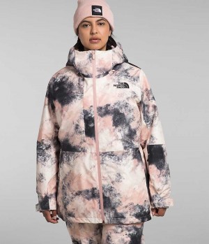 Women's The North Face Plus ThermoBall™ Eco Snow Triclimate® Insulated Jacket Pink | TORONTO BWKFCY