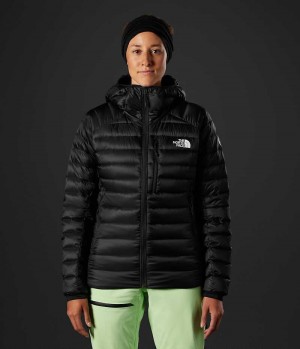 Women's The North Face Summit Series Breithorn Hoodie Down Jacket Black | TORONTO SYZDWC