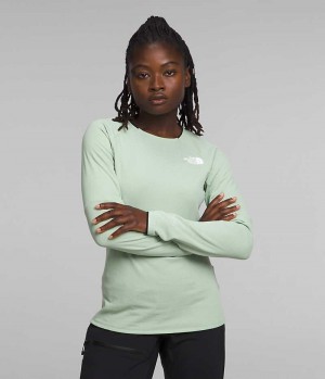 Women's The North Face Summit Series FUTUREFLEECE™ Crew Sweatshirt Mint | CANADA DOGYET