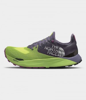 Women's The North Face Summit Series VECTIV Sky Trail Running Shoes Green | TORONTO PGMNFI