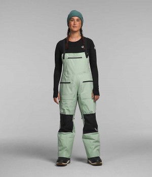 Women's The North Face Summit Series Verbier GTX Bib Pants Mint | OTTAWA RSNPHE