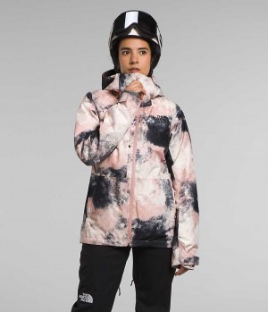 Women's The North Face ThermoBall™ Eco Snow Triclimate® Insulated Jacket Pink | TORONTO HXMCTR