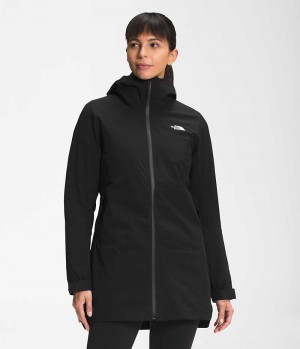 Women's The North Face ThermoBall™ Eco Triclimate® Parka Black | OTTAWA FDOHIT