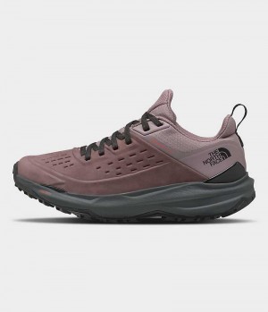 Women's The North Face VECTIV Exploris 2 FUTURELIGHT™ Leather Hiking Shoes Fuchsia | TORONTO LZXAWF